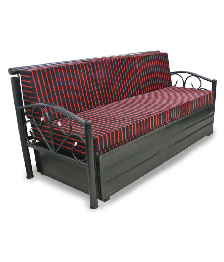 King-Size-Metal-Sofa-Cum bed metal sofa cum bed