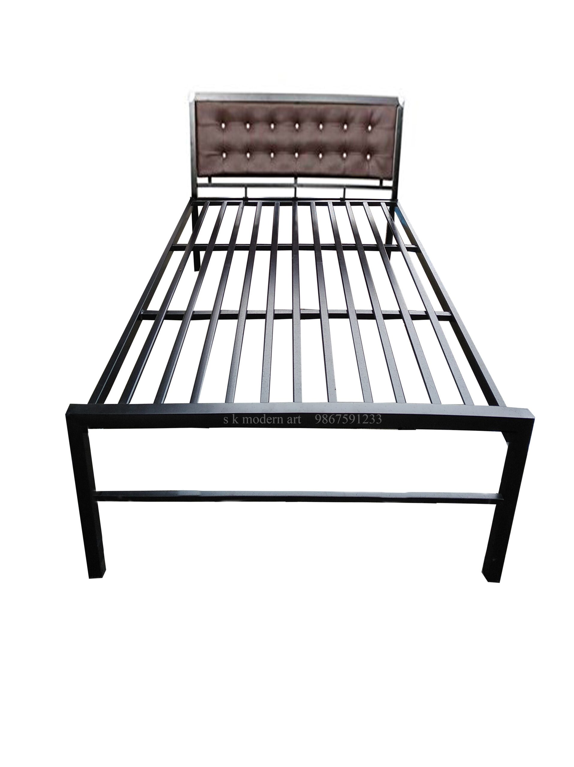 Metal bed cot