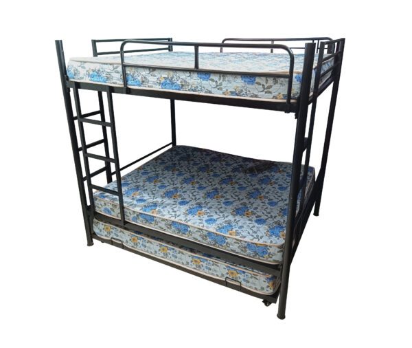 bunk bed with trundle twin over twin