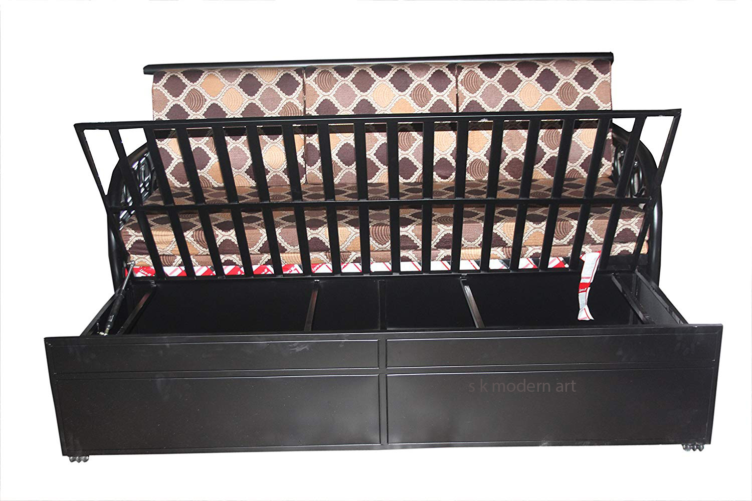 sofa cum bed 3 sk modern art