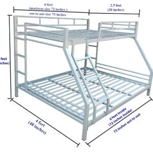 Bunk bed twin over full