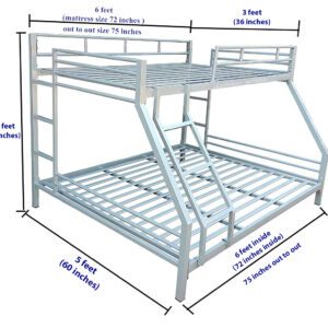 Bunk bed twin over full