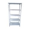 Slotted angle rack white color