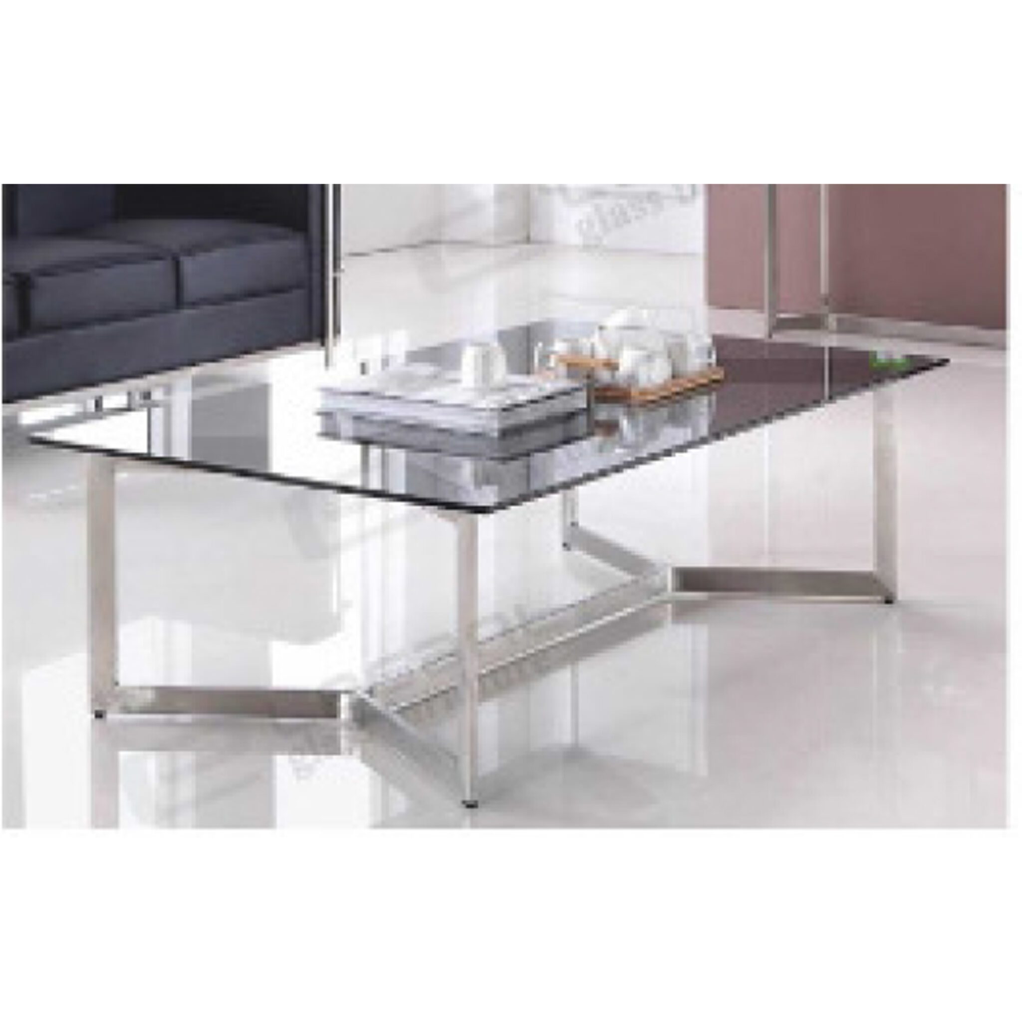 Center Table | Coffee Table for Living Room With Glass - S K MODERN ART