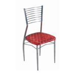 Dining Chair for Living Room - Single Seater with Stainless Steel Frame Design 2 - s k modern art