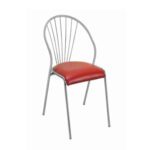 Dining Chair for Living Room - Single Seater with Stainless Steel Frame Design 3 - s k modern art