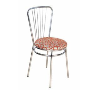 Steel dining chair