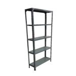 5-Shelf Slotted Angle Storage Rack - S K MODERN ART