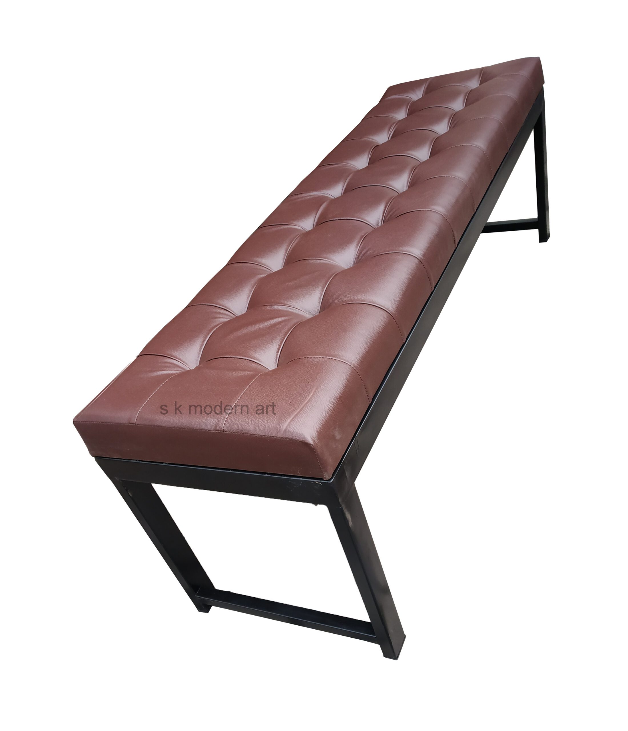 cushion bench 3 sk modern art sitting bench