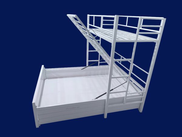 Bunk bed with storage box