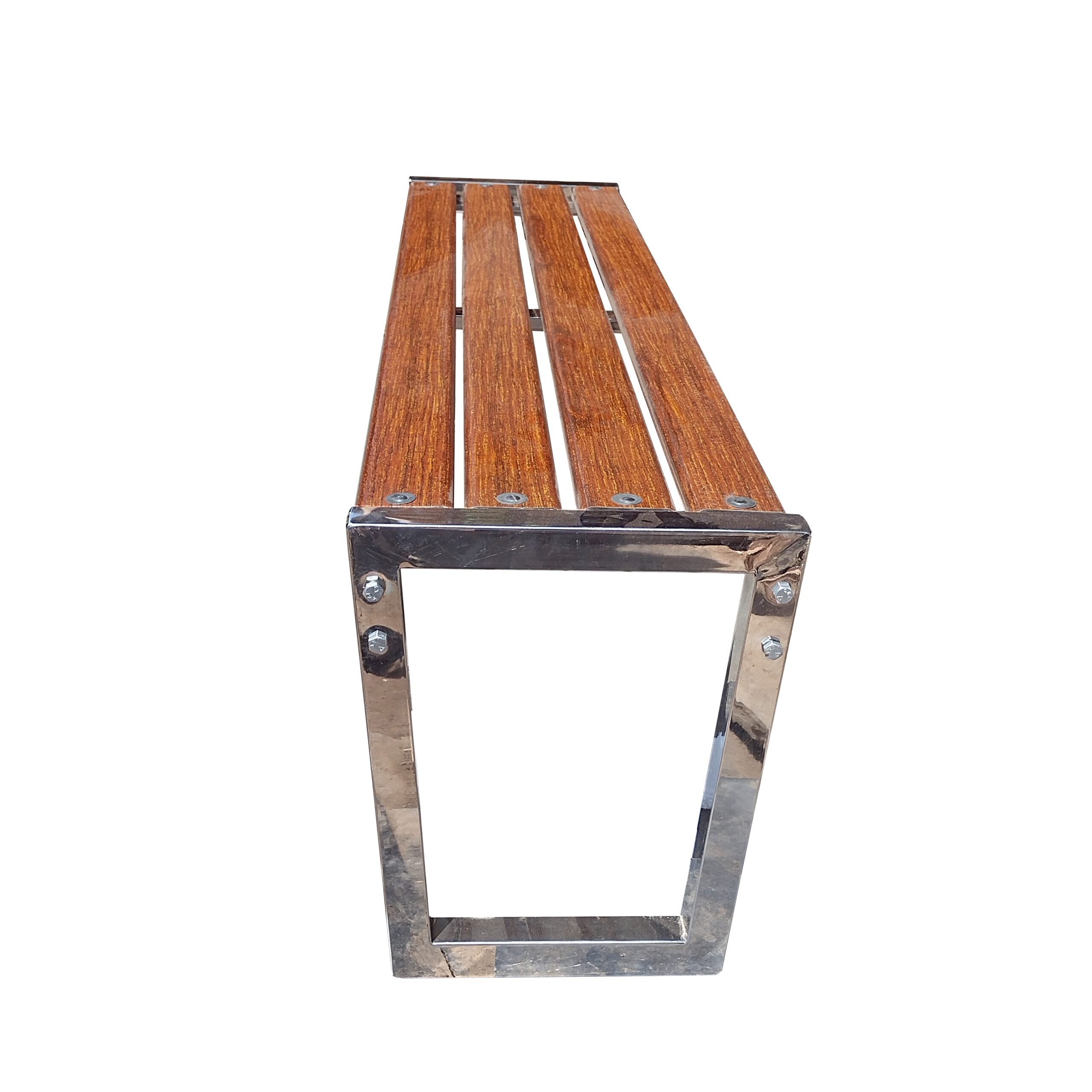 Steel bench with fiber strip 3