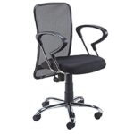 Mid-Back Ergonomic Office Chair/Study Chair/Revolving Chair/Computer Chair for Work from Home