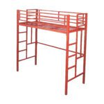 Metal Loft Bunk Bed Frame Without Mattress - S K MODERN ART