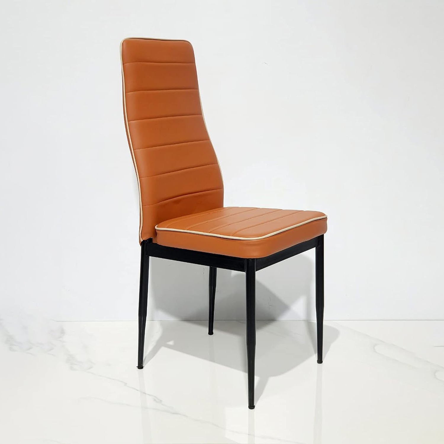 Dining chair rust colour Dining chair